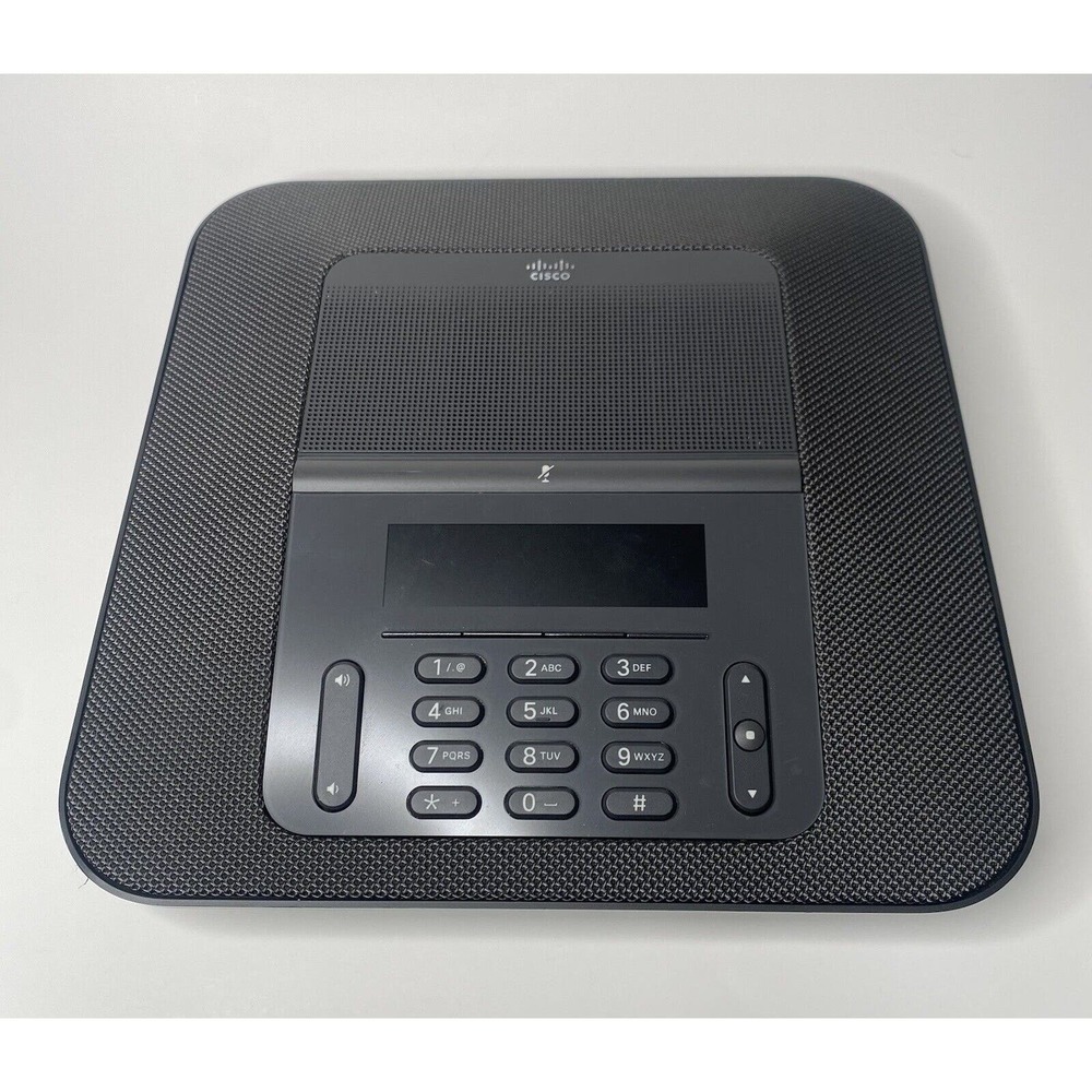 Cisco CP-8832-K9 IP Conference UC Phone Charcoal No Cord & Power Adapter
